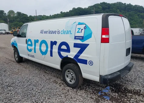 2020 Chevrolet Express Cargo Rwd 3500 Extended Wheelbase Wt из США, поврежденный, VIN 1GCZGHFG7L1161787